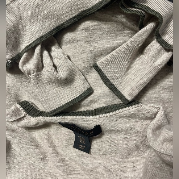 Lachlan 🐑 Merino Wool V-neck Sweater sz XL - Picture 8 of 9